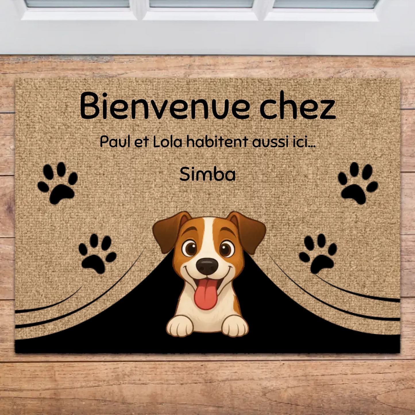 Gepersonaliseerde deurmat - schaduwen