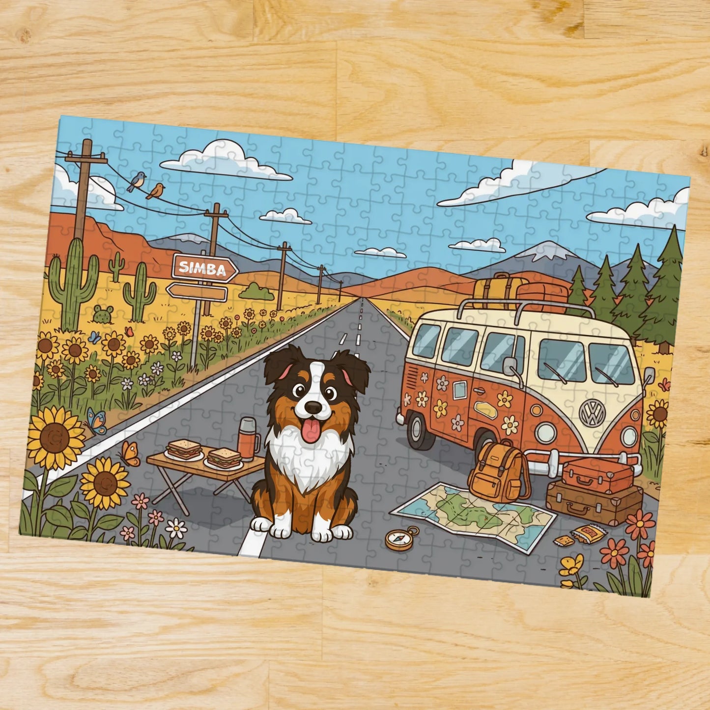 Puzzle : "Road trip"