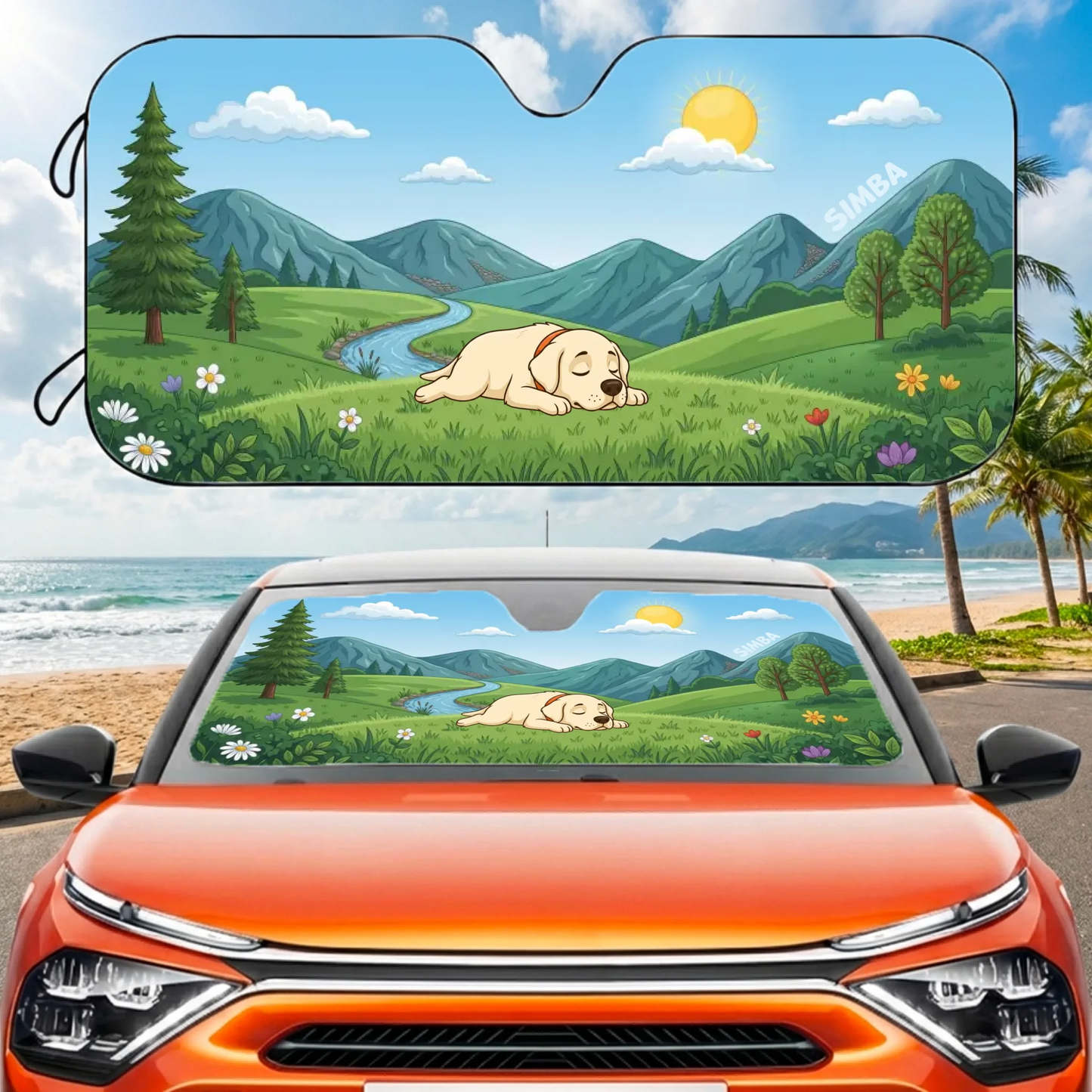 Pare-Soleil : Sieste à la campagne