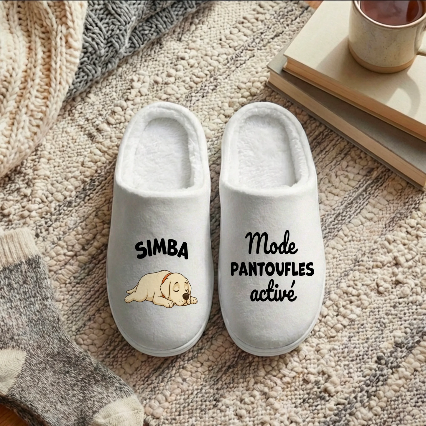 Pantoufles : Mode pantoufles activé