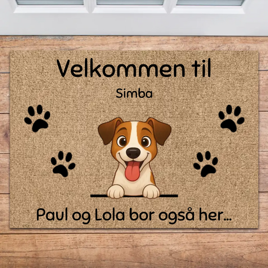 Op maat gemaakte deurmat