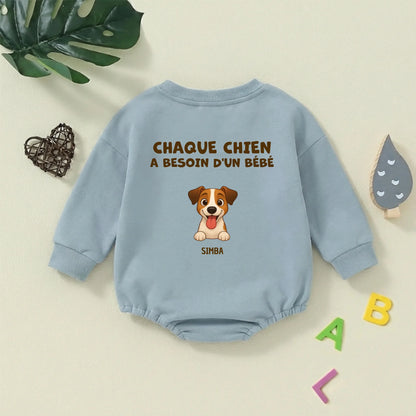 Body pull bébé Chaque chien à besoin d'un bébé
