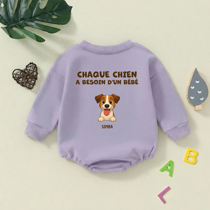 Body pull bébé Chaque chien à besoin d'un bébé