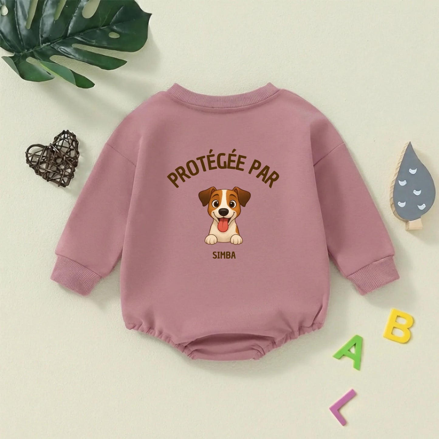 Body pull bébé personnalisé - Protégé par