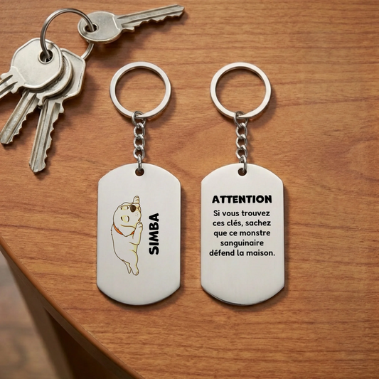 Porte-clés : Monstres Sanguinaires (couchés)