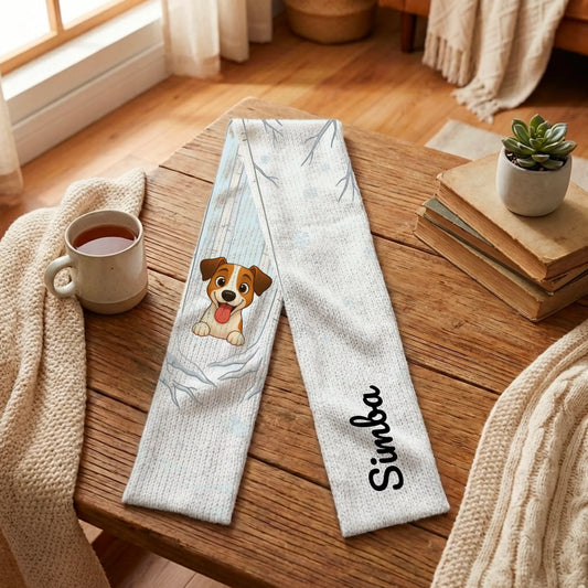 Écharpe : "Premières neiges"